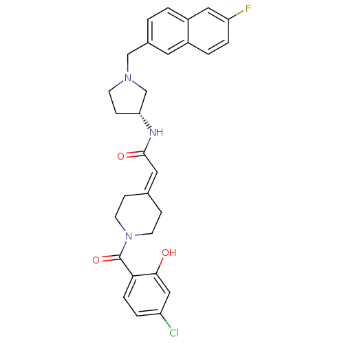 Chemical structure of BindingDB Monomer ID 50297173