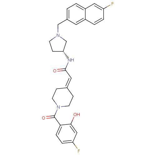 Chemical structure of BindingDB Monomer ID 50297174