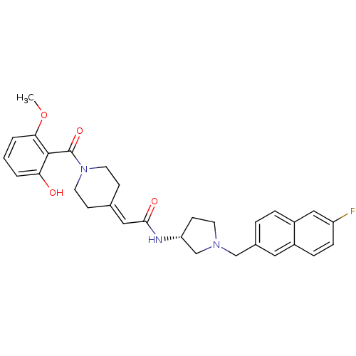 Chemical structure of BindingDB Monomer ID 50297175