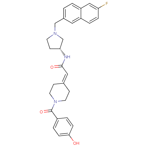 Chemical structure of BindingDB Monomer ID 50297179