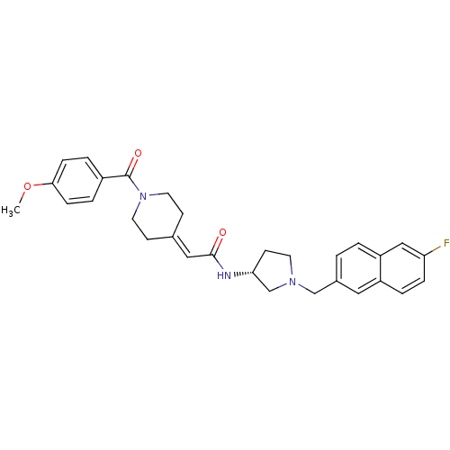 Chemical structure of BindingDB Monomer ID 50297183