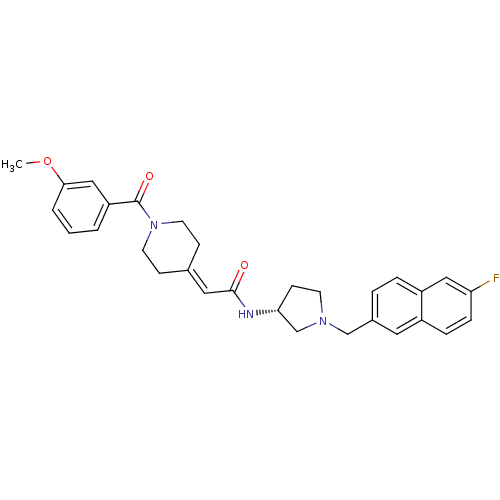 Chemical structure of BindingDB Monomer ID 50297184