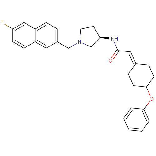 Chemical structure of BindingDB Monomer ID 50297192