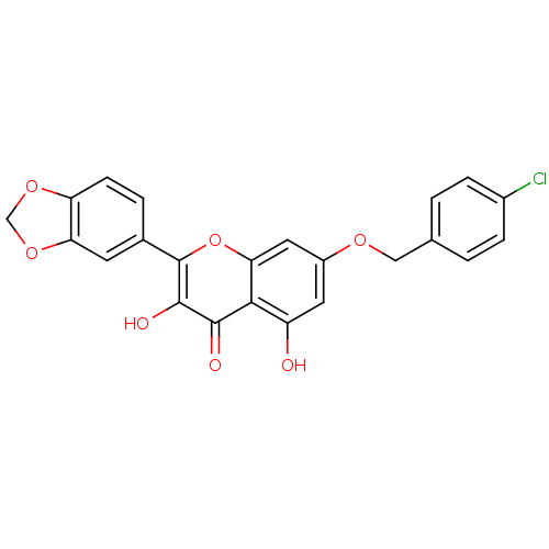 Chemical structure of BindingDB Monomer ID 50297255