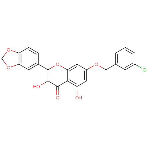 Chemical structure of BindingDB Monomer ID 50297256