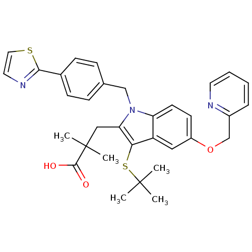 Chemical structure of BindingDB Monomer ID 50297370