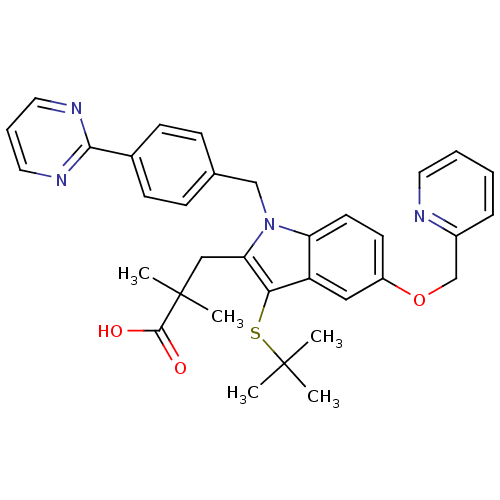 Chemical structure of BindingDB Monomer ID 50297371
