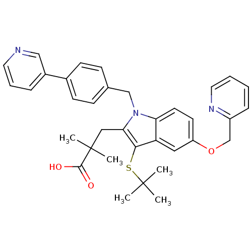 Chemical structure of BindingDB Monomer ID 50297374