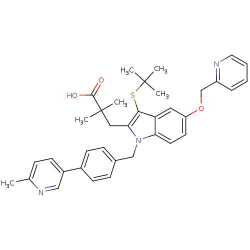 Chemical structure of BindingDB Monomer ID 50297377