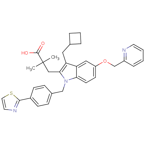 Chemical structure of BindingDB Monomer ID 50297378