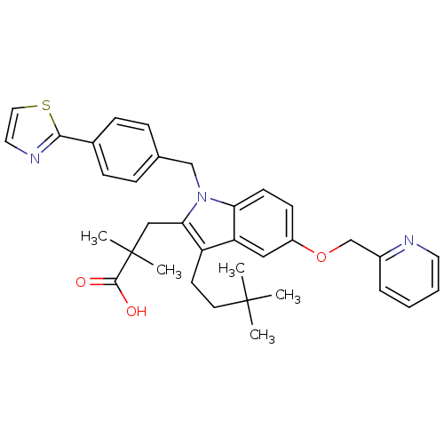 Chemical structure of BindingDB Monomer ID 50297379