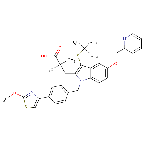 Chemical structure of BindingDB Monomer ID 50297383