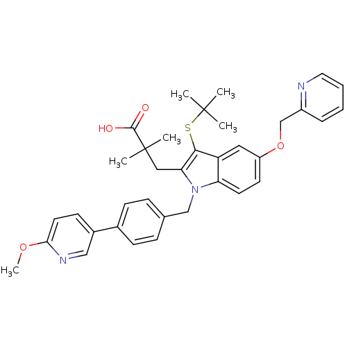 Chemical structure of BindingDB Monomer ID 50297385