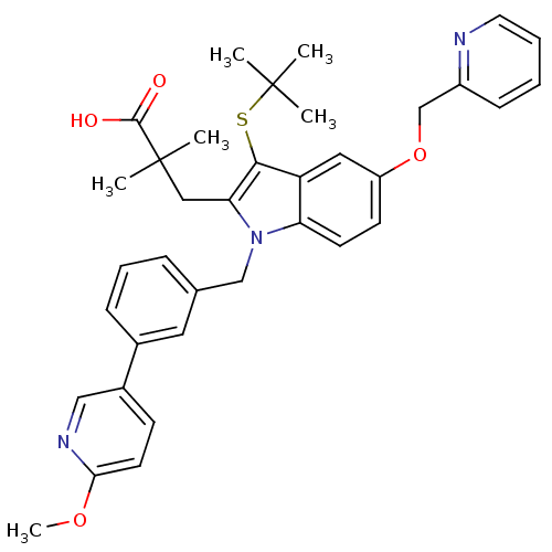 Chemical structure of BindingDB Monomer ID 50297386