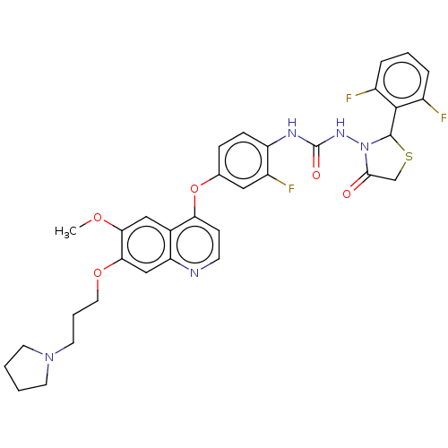 Chemical structure of BindingDB Monomer ID 50297394