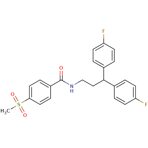 Chemical structure of BindingDB Monomer ID 50297417
