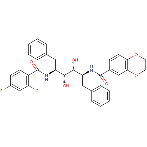 Chemical structure of BindingDB Monomer ID 50297442