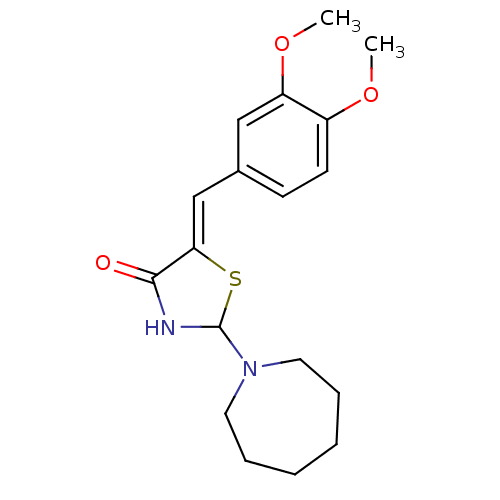 Chemical structure of BindingDB Monomer ID 50297539