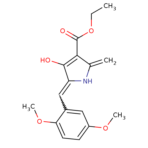 Chemical structure of BindingDB Monomer ID 50297542