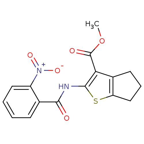 Chemical structure of BindingDB Monomer ID 50297543