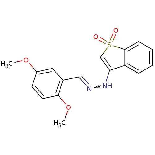 Chemical structure of BindingDB Monomer ID 50297554