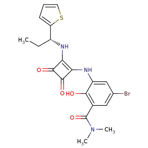 Chemical structure of BindingDB Monomer ID 50297743