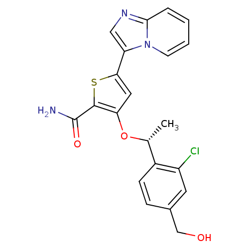 Chemical structure of BindingDB Monomer ID 50297965