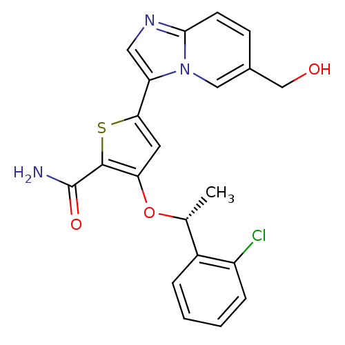Chemical structure of BindingDB Monomer ID 50297966