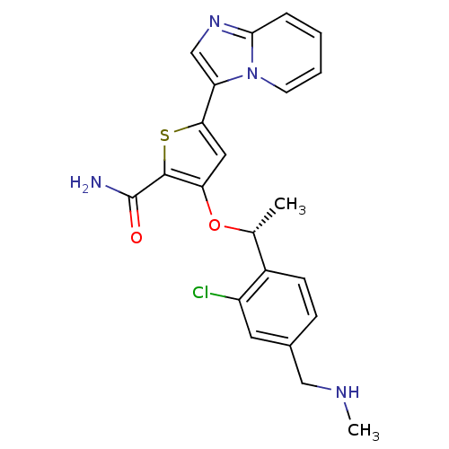 Chemical structure of BindingDB Monomer ID 50297967