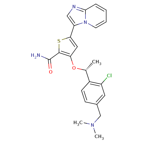 Chemical structure of BindingDB Monomer ID 50297968