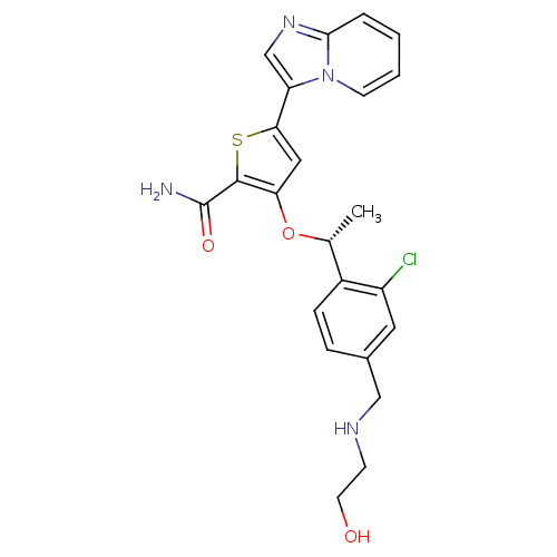 Chemical structure of BindingDB Monomer ID 50297974