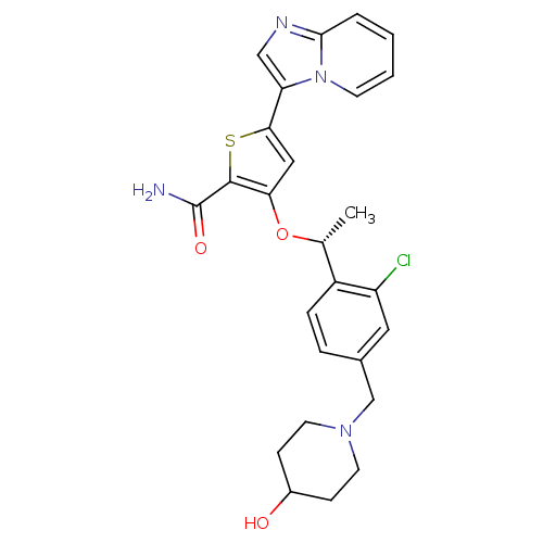 Chemical structure of BindingDB Monomer ID 50297979