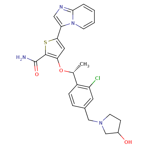 Chemical structure of BindingDB Monomer ID 50297980