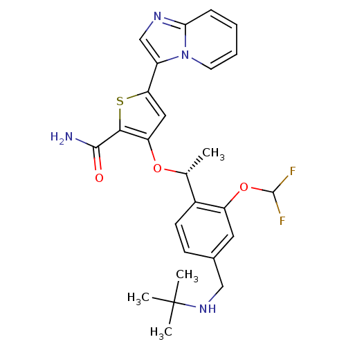 Chemical structure of BindingDB Monomer ID 50297985