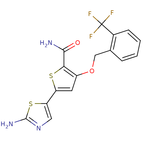 Chemical structure of BindingDB Monomer ID 50297988