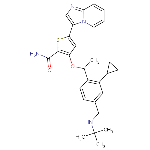 Chemical structure of BindingDB Monomer ID 50297994
