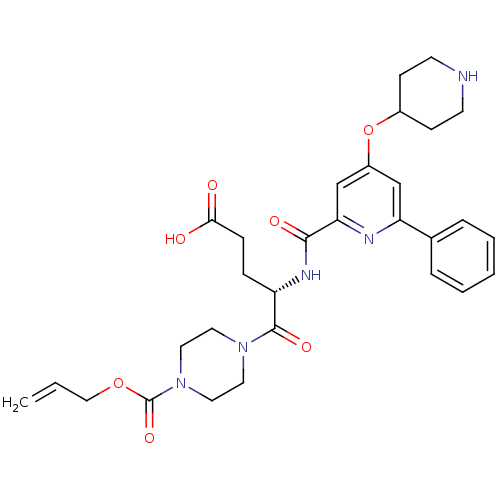 Chemical structure of BindingDB Monomer ID 50298156