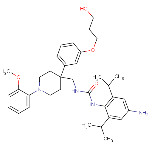 Chemical structure of BindingDB Monomer ID 50298279
