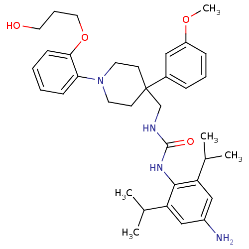 Chemical structure of BindingDB Monomer ID 50298281
