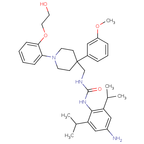Chemical structure of BindingDB Monomer ID 50298282