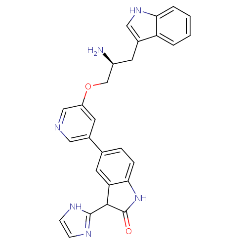 Chemical structure of BindingDB Monomer ID 50298441