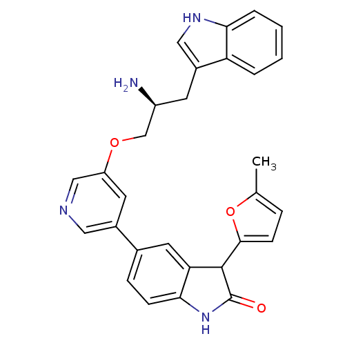 Chemical structure of BindingDB Monomer ID 50298445