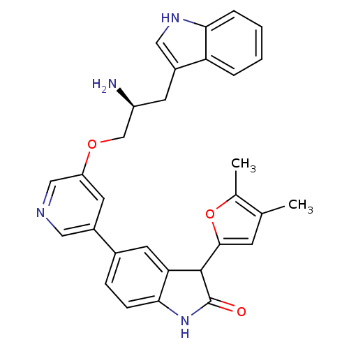 Chemical structure of BindingDB Monomer ID 50298446