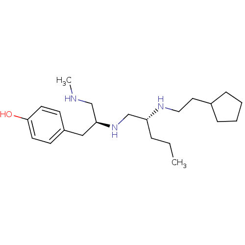 Chemical structure of BindingDB Monomer ID 50298861