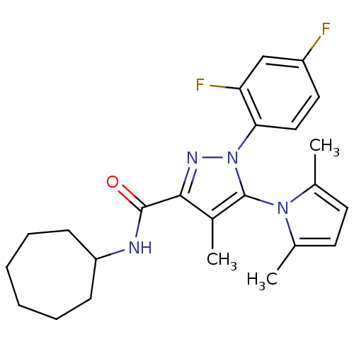 Chemical structure of BindingDB Monomer ID 50298915