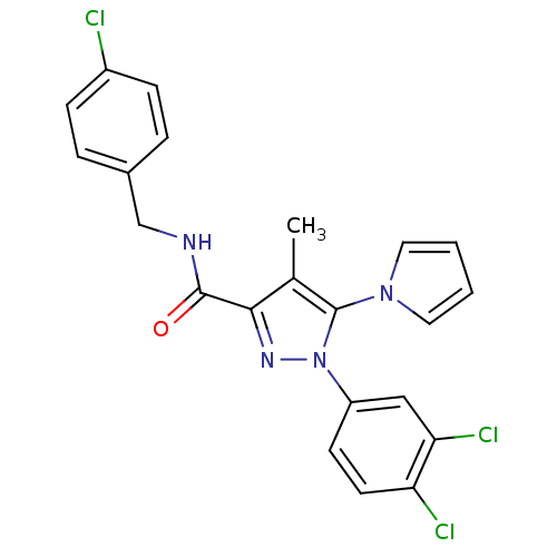 Chemical structure of BindingDB Monomer ID 50298947