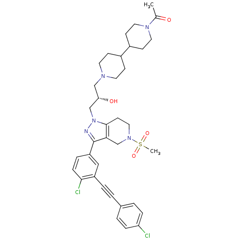 Chemical structure of BindingDB Monomer ID 50299204