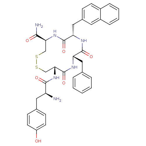 Chemical structure of BindingDB Monomer ID 50299210