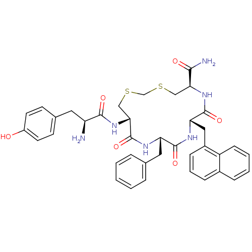Chemical structure of BindingDB Monomer ID 50299211