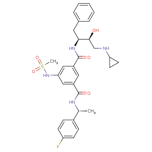 Chemical structure of BindingDB Monomer ID 50299244